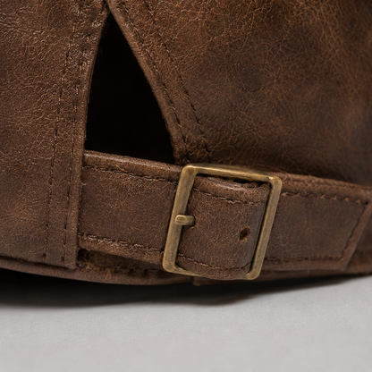 Hawthorne Leather Driving Cap