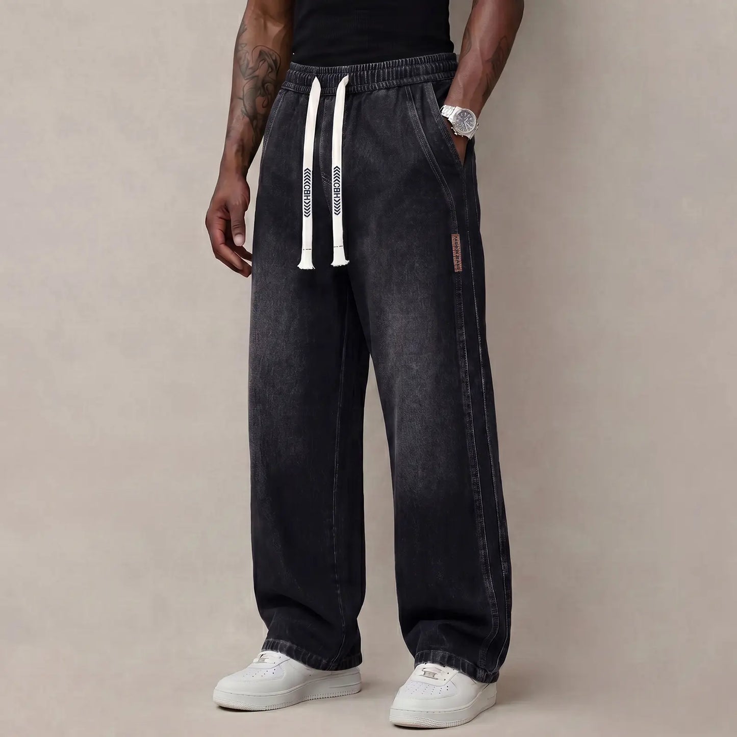 MEN'S STRETCHY COTTON JEANS