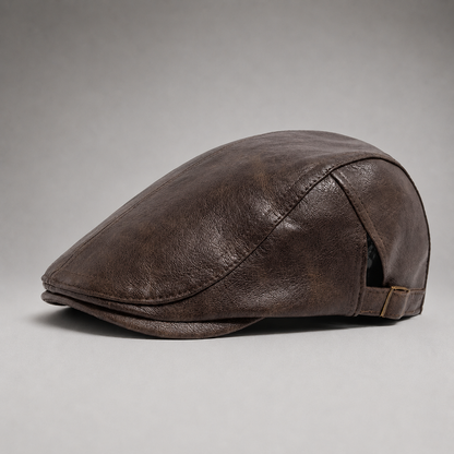 Hawthorne Leather Driving Cap