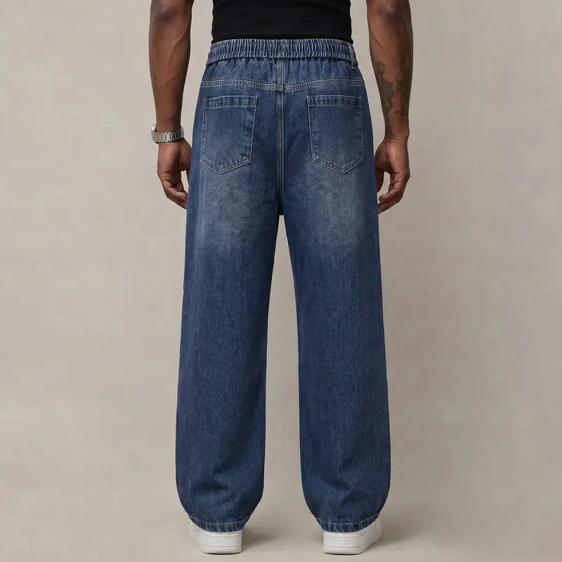 MEN'S STRETCHY COTTON JEANS