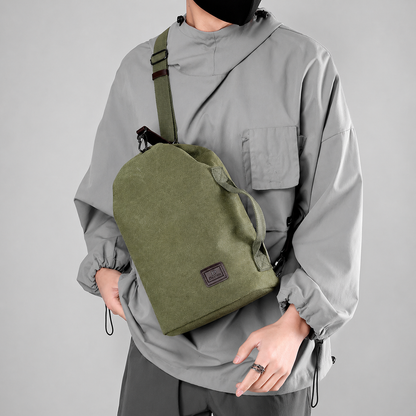 Atlas Canvas Sling Bag