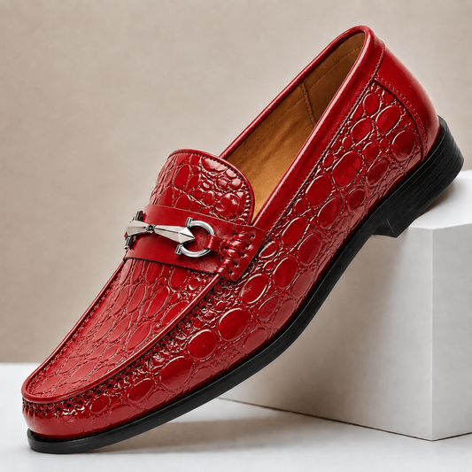 Dorvaro Cowhide Leather Loafers