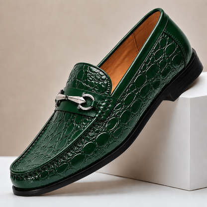 Dorvaro Cowhide Leather Loafers