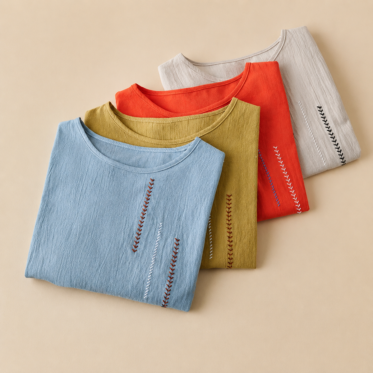 Iris Cotton Linen Blouse