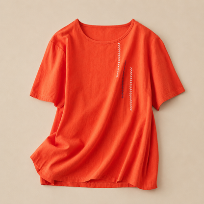 Iris Cotton Linen Blouse