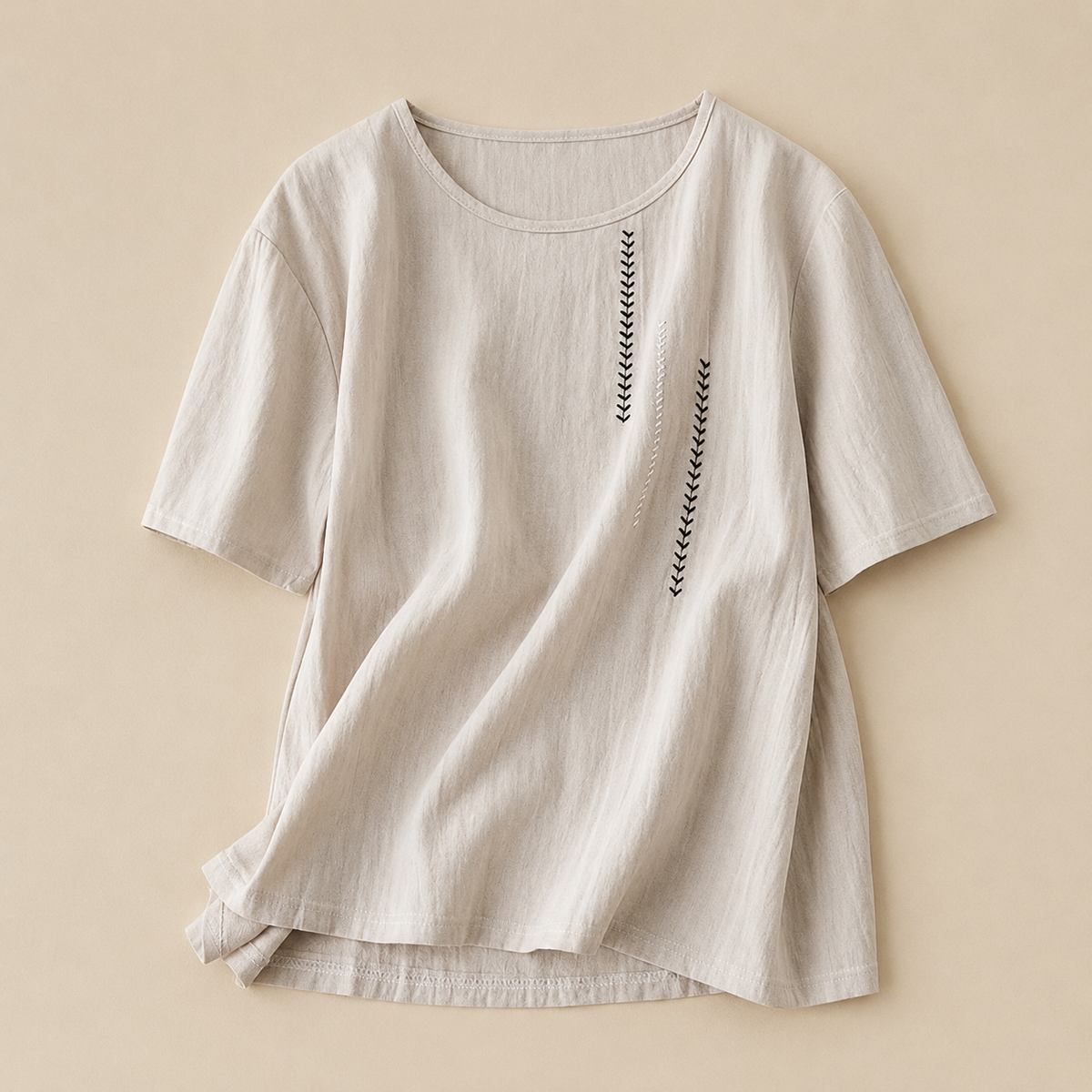 Iris Cotton Linen Blouse