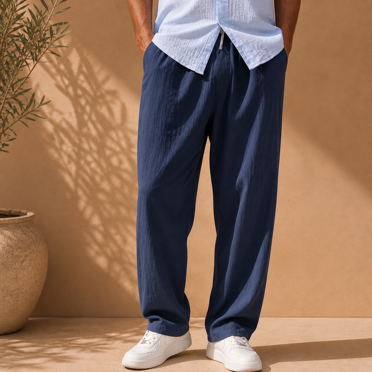 Arlo Cotton Linen Pants