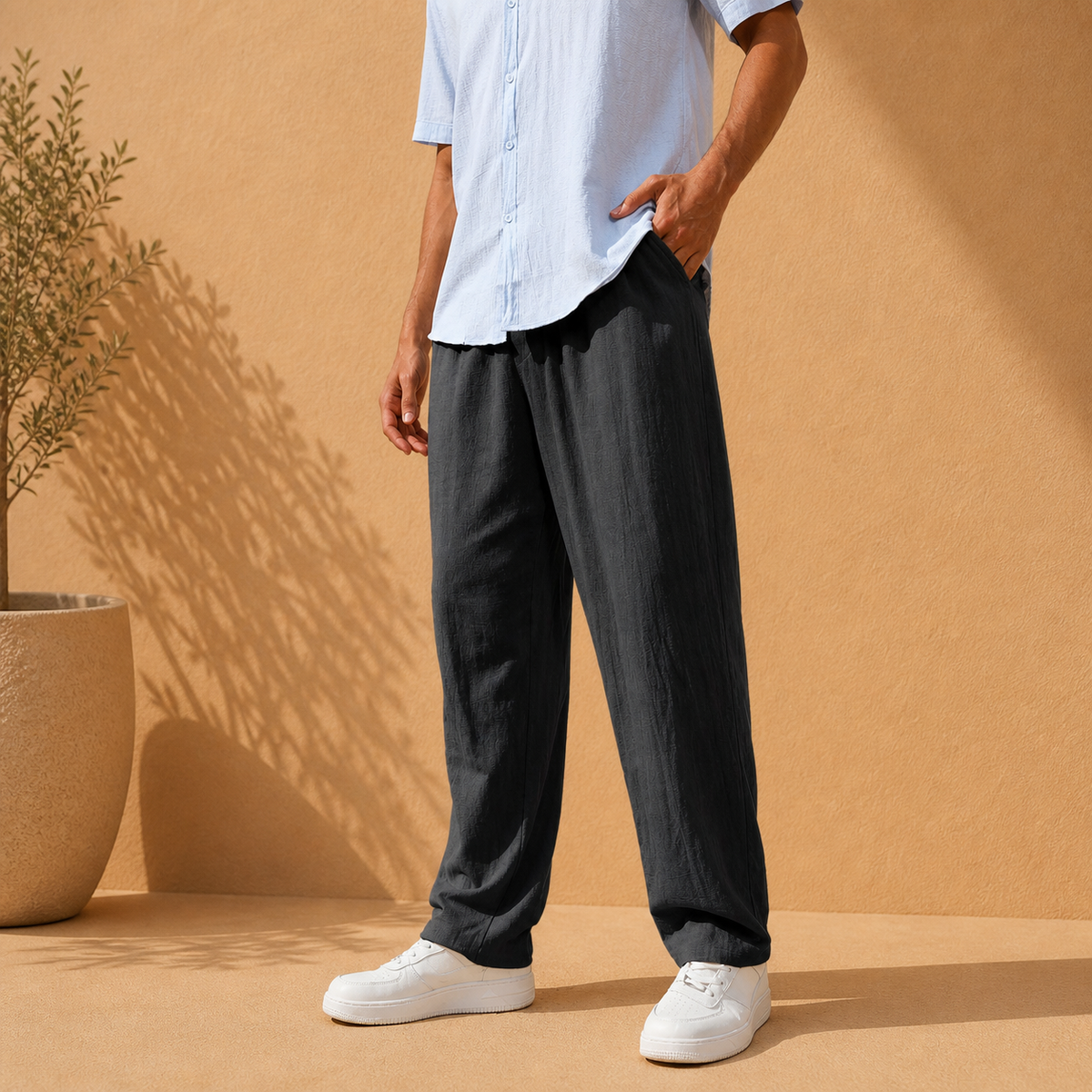 Arlo Cotton Linen Pants
