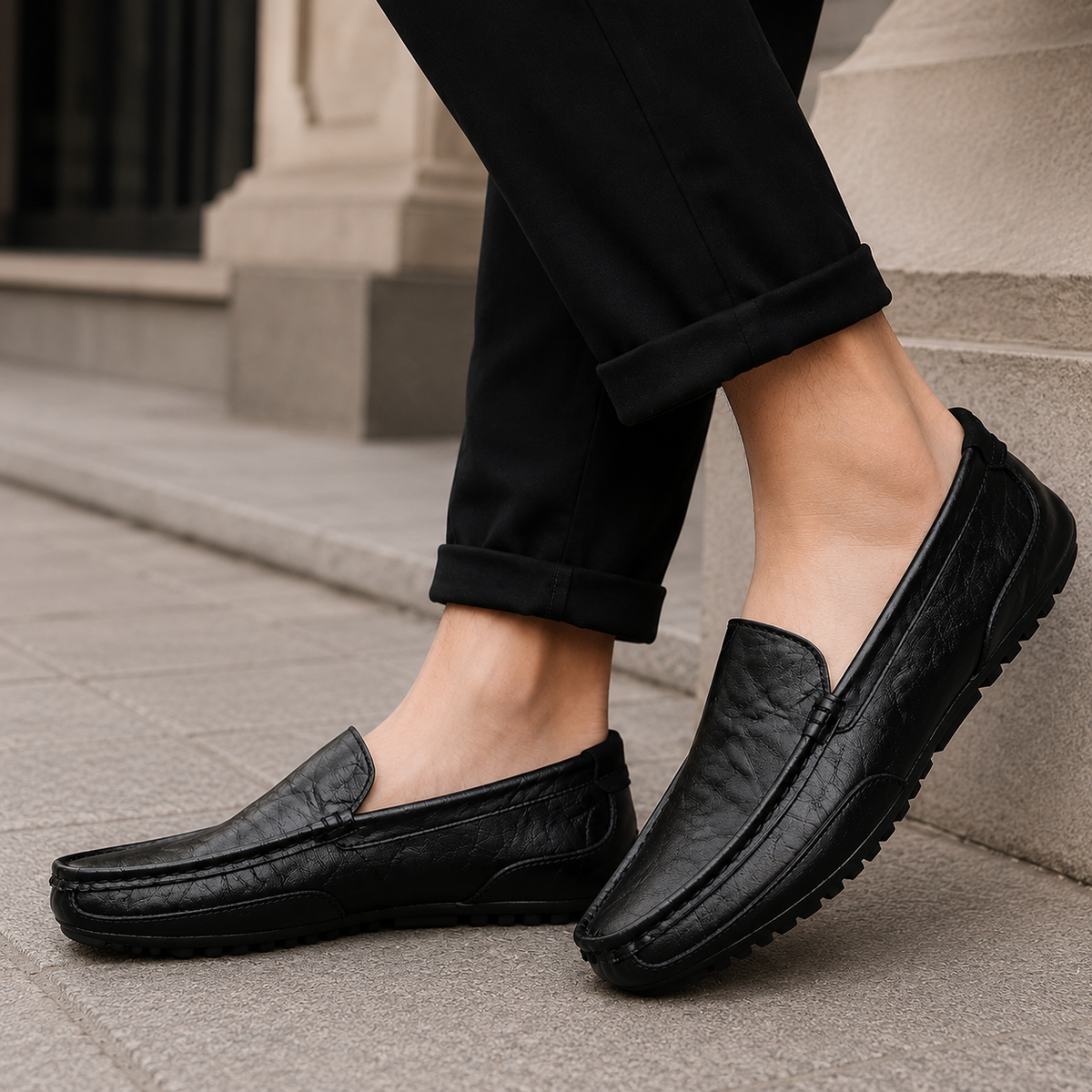 Aurelio Leather Loafers