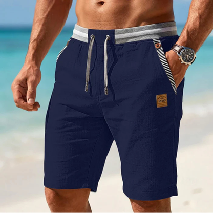 Leonardo | Lightweight summer shorts with an adjustable drawstring