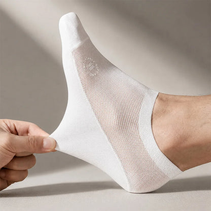 Breathable Reinforced No-Show Socks (6pcs Set)