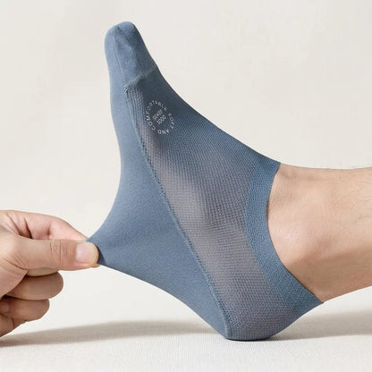 Breathable Reinforced No-Show Socks (6pcs Set)
