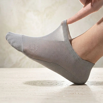 Breathable Reinforced No-Show Socks (6pcs Set)