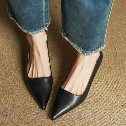 Anok Genuine Leather Heels