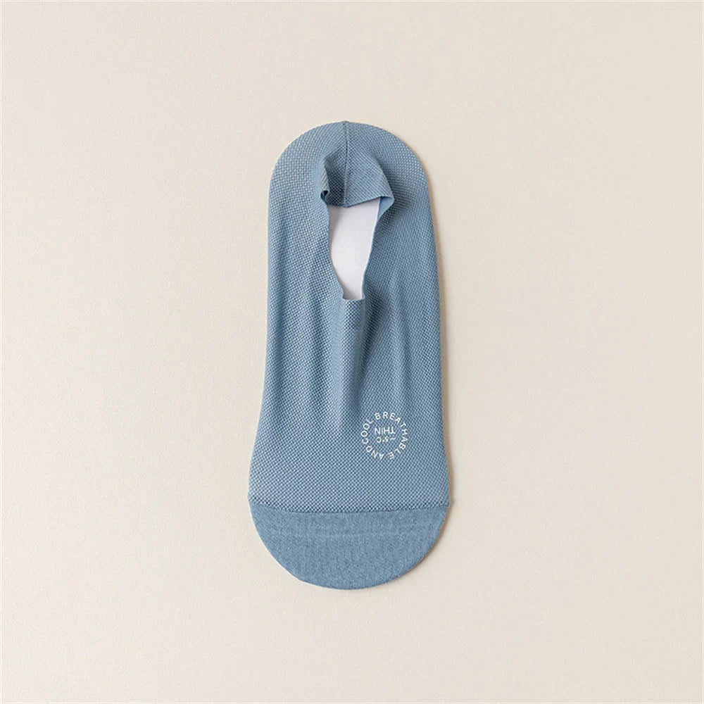 Breathable Reinforced No-Show Socks (6pcs Set)