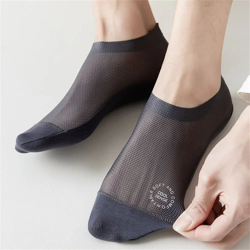 Breathable Reinforced No-Show Socks (6pcs Set)
