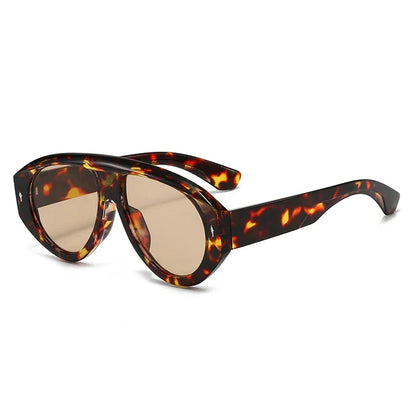 NAPOLI | Chunky Aviator Sunglasses