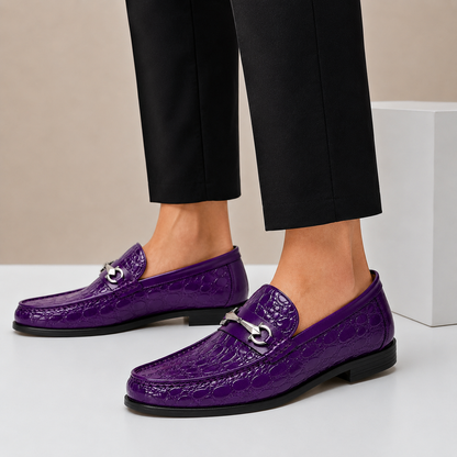 Dorvaro Cowhide Leather Loafers