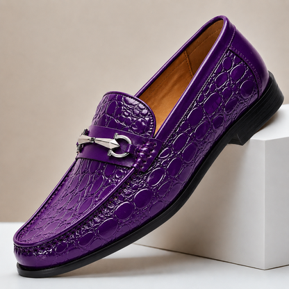 Dorvaro Cowhide Leather Loafers