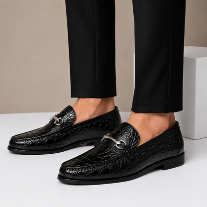 Dorvaro Cowhide Leather Loafers