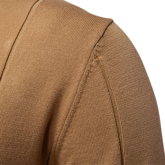 EROS | Tipped Cuff Zip Polo Shirt