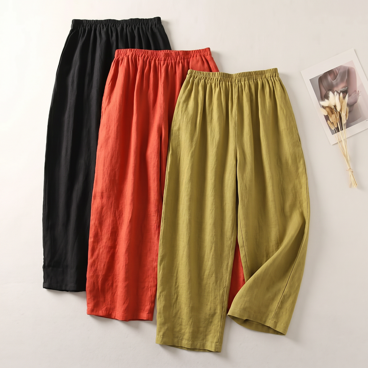 Soft Linen Pants