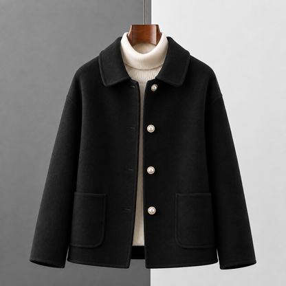 Clara Cashmere Crop Coat