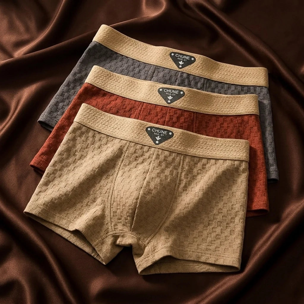 Sutton Organic Cotton Boxer Briefs (3pc Set)